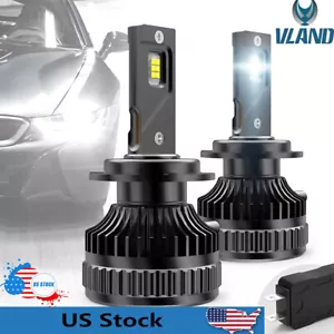 D2S LED Headlights Bulbs 6000K Conversion Kit Super Bright High/Low Beam - Picture 1 of 11