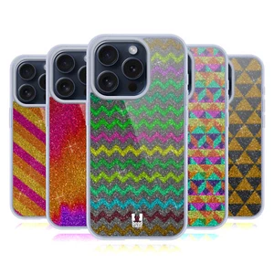HEAD CASE DESIGNS GLITTERING PATTERNS SOFT GEL CASE FOR APPLE iPHONE PHONES - Picture 1 of 13