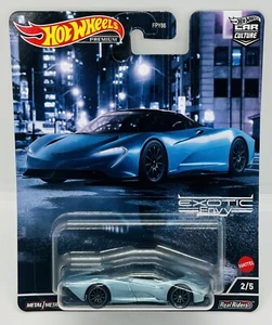 Hot Wheels 2022 Premium Car Culture Exotic Envy McLaren Speedtail New 2022 - Picture 1 of 5
