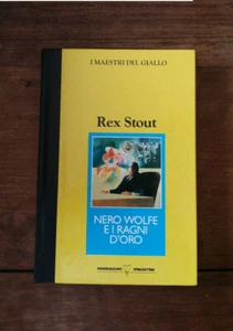 Rex Stout Nero Wolfe e i ragni d’oro Mondadori 110725 - Foto 1 di 1
