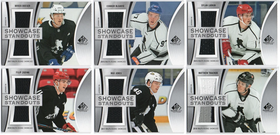 2019-20 SP Game Used Showcase Standouts Jerseys GU Pick Any Complete Your Set - Image 1 of 1