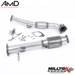 Focus ST225 Milltek Largebore Downpipe Race Cat 200 Cell Sport Cat 3" SSXFD164 - Picture 1 of 5