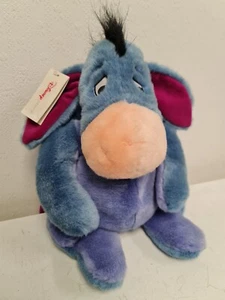 Mochila de felpa Eeyore vintage de Disney Store con etiquetas - Imagen 1 de 11