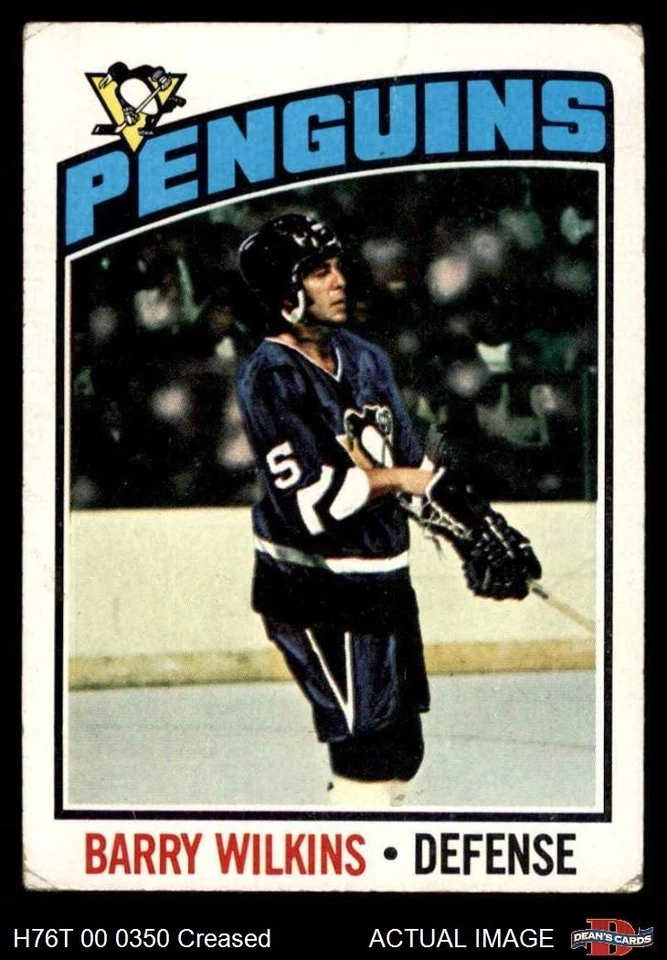 1976 Topps #102 Barry Wilkins Penguins 2.5 - GD+ - Image 1 of 1