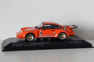 1:43  Porsche Carrera RSR Nurburgring 1975 Jagermeister - Minichamps - Foto 1 di 6