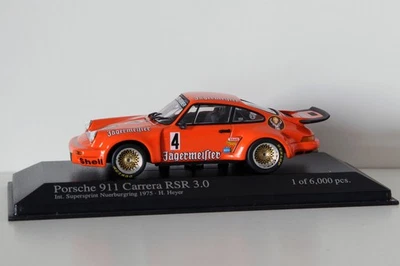 1:43  Porsche Carrera RSR Nurburgring 1975 Jagermeister - Minichamps - Immagine 1 di 4