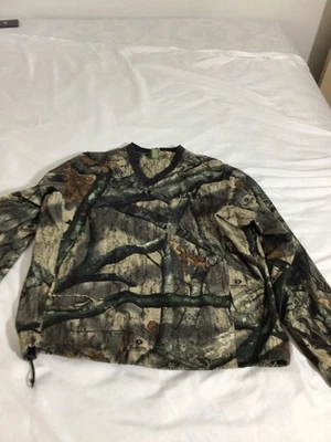 Gander mountain mossy oak treestand mens large pullover - Image 1 of 4