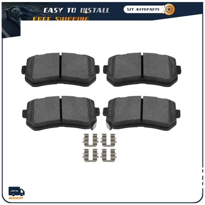 Pastillas de cerámica de freno trasero para Hyundal Sonata 2016-2019 Kia Optima 2017-2020 4 piezas Foto 1 de 4