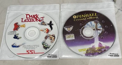 Vintage Computer Games Dark Legions 94 DOS CD-ROM  & Pinball Crystal Cailburn 93 - Image 1 of 3