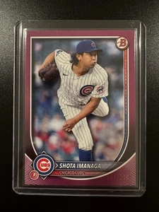 2025 Bowman - Shota Imanaga #51 Fuchsia /299 - Picture 1 of 2