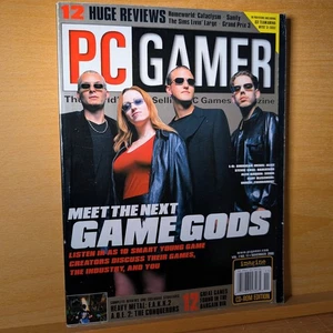 PC Gamer Magazine November 2000 Ken Levine Cliff Bleszinski NO LABEL - Picture 1 of 8