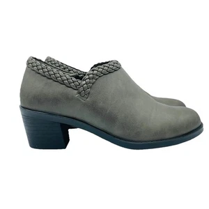 Easy Street Damenschuhe Größe 9 Weite Grau Braun Komfort Wellen Stiefeletten Reißverschluss - Bild 1 von 11