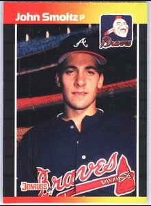 1989 Donruss #642 John Smoltz Atlanta Braves - Picture 1 of 2