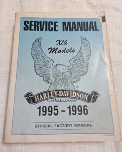 Harley-Davidson Service Manual XLH Models 1995-1996 Part 99484-96 OEM Original  - Bild 1 von 14