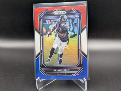 2022 Panini Prizm ISAIAH LIKELY #363 Rookie Red White & Blue Prizm RC - Image 1 of 2