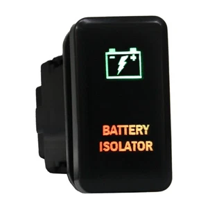 Interruptor de empuje 863GR 12 voltios FABRICANTE DE EQUIPOS ORIGINALES AISLADOR DE BATERÍA para Toyota Prado HiAce/Hi Ace - Imagen 1 de 1