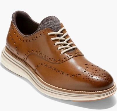 Zapatos Oxford Cole Haan Original Grand Ultra Punta de Ala Para Hombre 7.5 Medio Tostado Marrón Foto 1 de 4