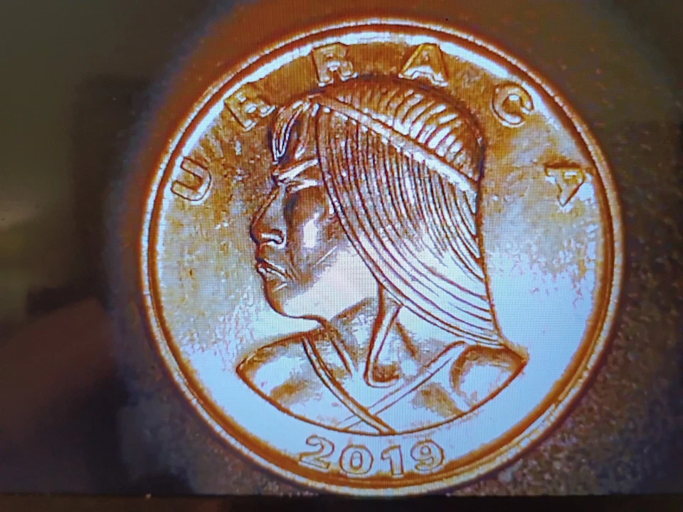 2019 Un Centesimo Del Balboa Exce Cond. MS Mirror Like. GRT Coll. Item No. - Image 1 of 2