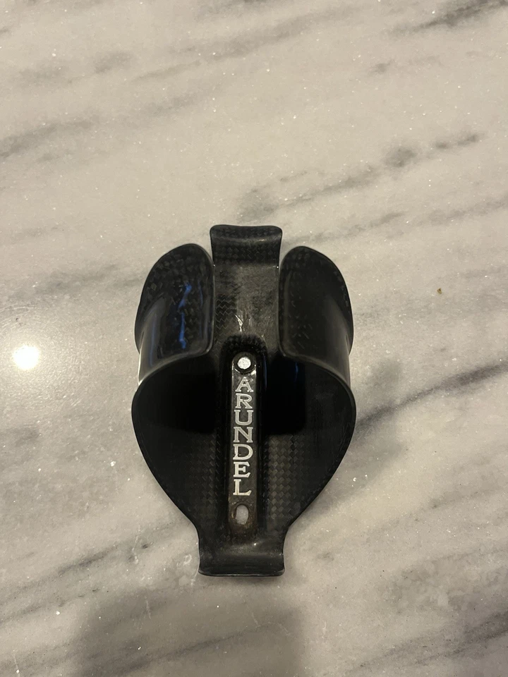 Arundel Mandíbula Fibra de Carbono Botella Agua Jaula Negro Mate 25 g Foto 1 de 1