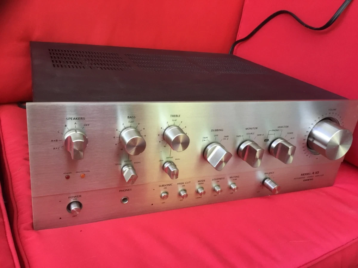 Onkyo Vintage Integrated Amplifiers for sale - eBay