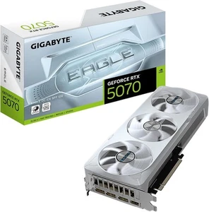 GIGABYTE GeForce RTX 5070 Eagle OC ICE SFF 12G Graphics Card - Picture 1 of 5