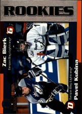 1998-99 Pacific Omega #224 Pavel Kubina RC/Zac Bierk
