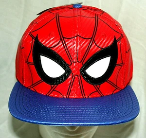 Marvel Comics Spider-Man Far From Home Carbon Like Baseball Cap Hat New 2019 - Picture 1 of 5