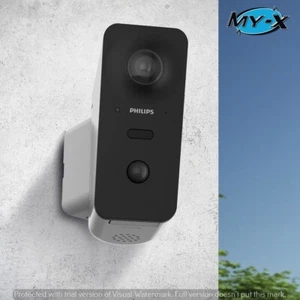 PHILIPS Welcome Eye View - Telecamera Sorveglianza Esterna IP Wi-Fi Motorizzata - Foto 1 di 5