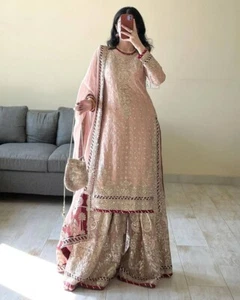 Pakistani Dress Salwar Kameez Ready To Wear Suits Indian Wedding Party Bollywood - Picture 1 of 13