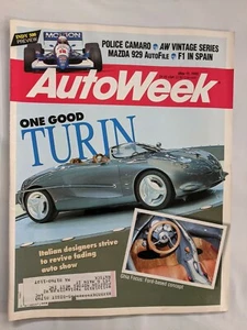 AUTOWEEK MAGAZINE MAY 11 1992, One Good TURIN M185 - Foto 1 di 1