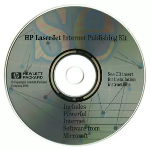 Vintage HP LaserJet Internet Publishing Kit CD Includes Microsoft Software 1998 - Picture 1 of 3