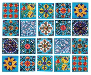 Pack Of 20 Flooring Wall Crafted Tabletop Interior Exterior Traditional 2x2'' - Picture 1 of 4