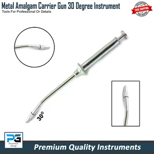Amalgamträgerpistole restaurative Zahnfüllungsinstrumente Metall Amalgampistole 30* - Bild 1 von 8