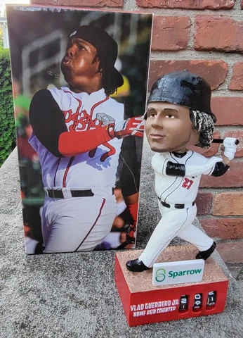 Vladimir Guerrero Jr  HR Counter Bobblehead Lansing Lugnuts Toronto Blue Jays Cover