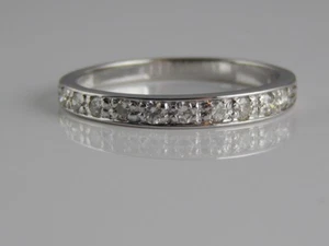 585 Weißgold Ring mit Brillanten - Bild 1 von 5