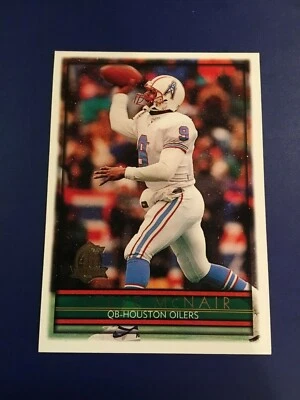 1996 Topps # 240 STEVE MCNAIR Tennessee Titans Great Card Look !   - Image 1 of 2