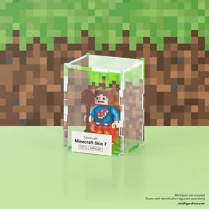 Minecraft LEGO Minifigure Display Case - Picture 1 of 13