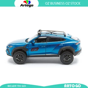 1:24 Scale Diecast Replica Model Car Off Road Lamborghini Urus Blue For Baby 8y+ - Picture 1 of 2