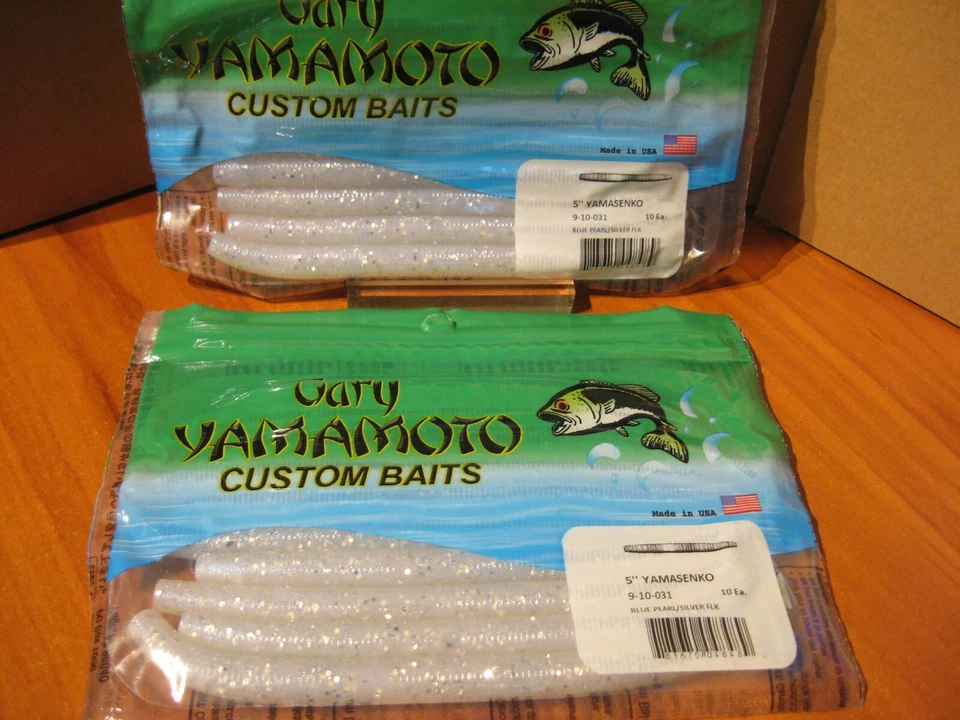 Yamamoto Senko Bait Blue Pearl Silver Flake 5-inch