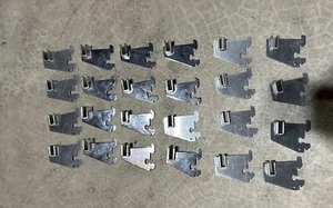 Rectangular Tubing Hang Rail Brackets Lot Of 24 - Picture 1 of 5
