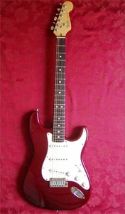 Fender Stratocaster American Standard 1989-90 Burgundi Red Mint - Imagen 1 de 15