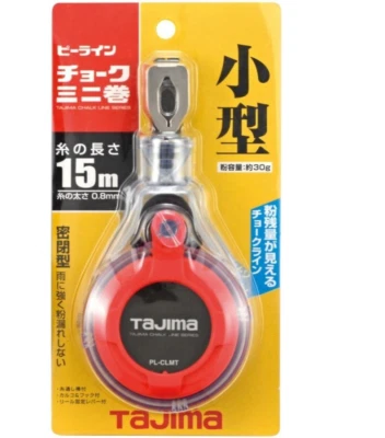 TAJIMA Design PL-CLMT P-Line Mini Compacto Portátil Carrete Línea Tiza Foto 1 de 4