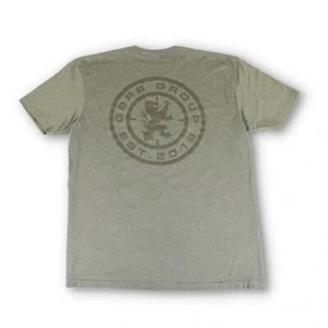 GBRS Group LBT Collab Short Sleeve Tee Shirt MAS GRAY LARGE - Picture 1 of 4