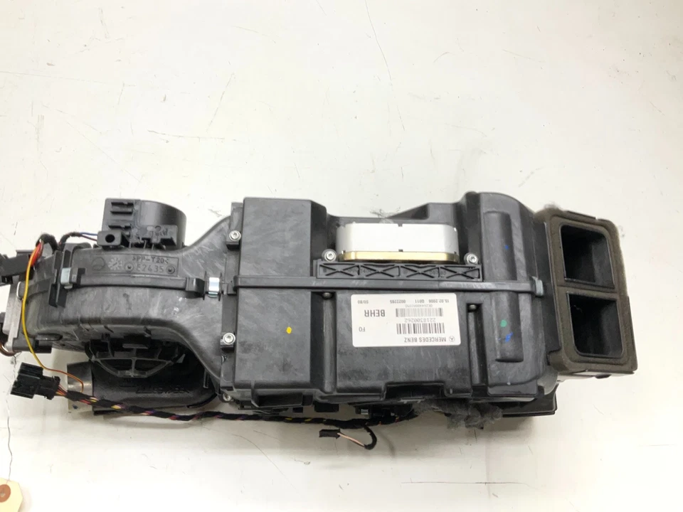 Motor soprador aquecedor CA A/C traseiro 07-13 Mercedes W221 600 S450 S550 S63 AMG fabricante de equipamento original - Imagem 1 de 4