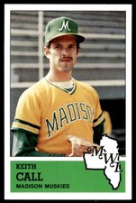 1983 Fritsch Madison Muskies Keith Call Madison Muskies #14