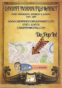 Event Promo Flyer: Cardiff Indoor Flohmarkt, Tremorfa, Cardiff - Bild 1 von 2