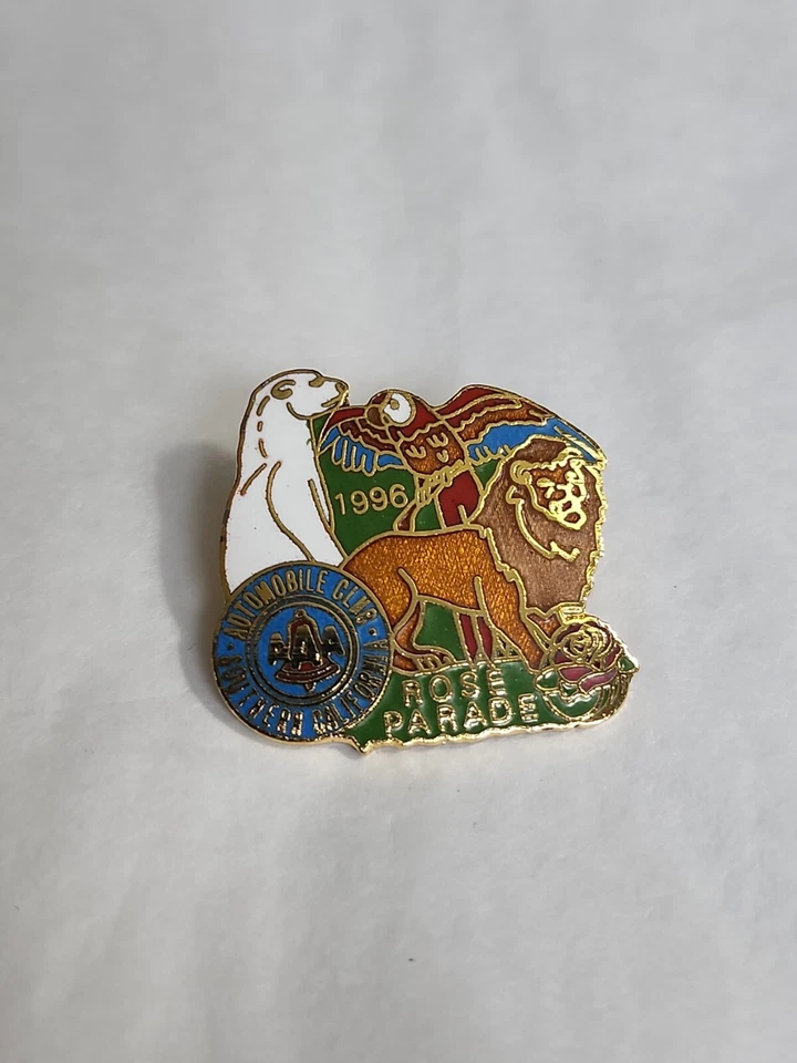 AAA Automobile Club Southern California Rose Parade 1996 Pin Pasadena Bowl Game - Image 1 of 4