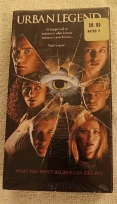 Urban Legend (VHS, 1999) Horror Thriller Teen Videotape Sealed With Watermarks  Foto 1 de 4