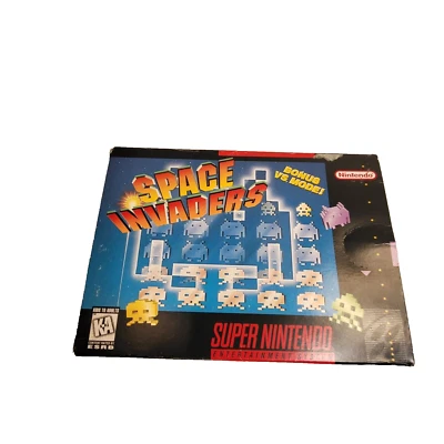 Space Invaders (Super Nintendo SNES) Complete in Box - Image 1 of 4
