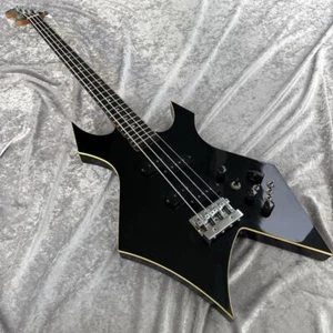B.C.RICH WARLOCK BASS model Made in Japan Electric Guitar Used From Japan - Picture 1 of 20